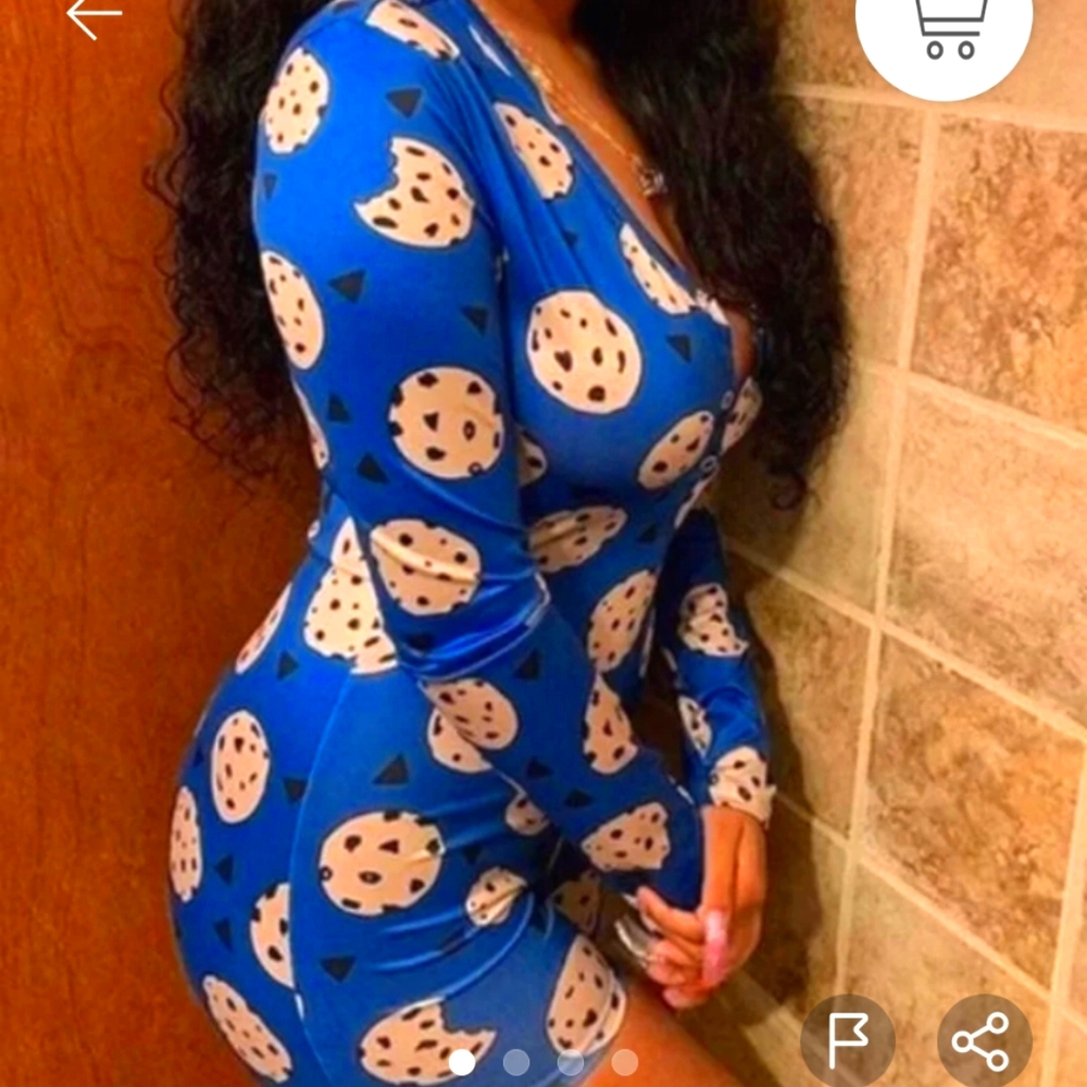 Long Sleeve Cookie Onesie